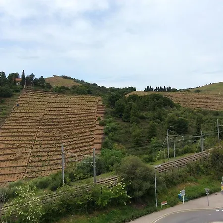 Panoramique A Banyuls-sur-mer, Vue Et Montagne Apartamento