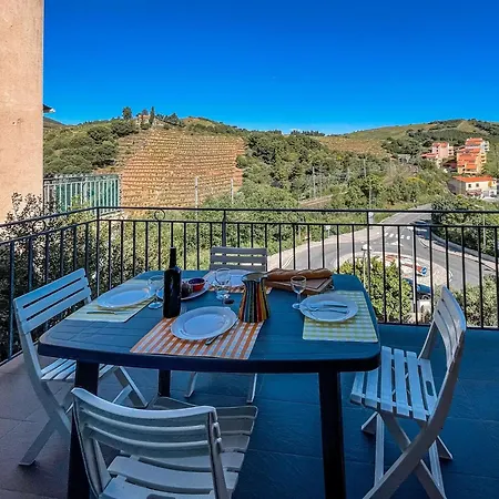 Panoramique A Banyuls-sur-mer, Vue Et Montagne Apartamento *
