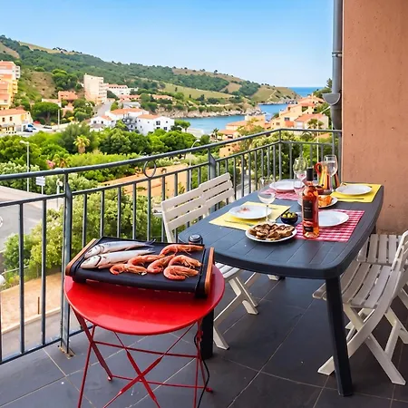 Panoramique A Banyuls-sur-mer, Vue Et Montagne Apartman *